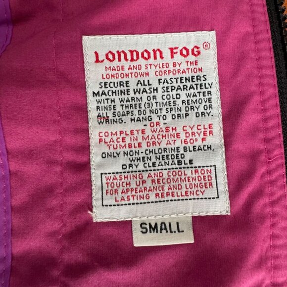 Vintage London Fog Jacket, Cinch Waist w/Thinsulate 3M - Picture 7 of 16